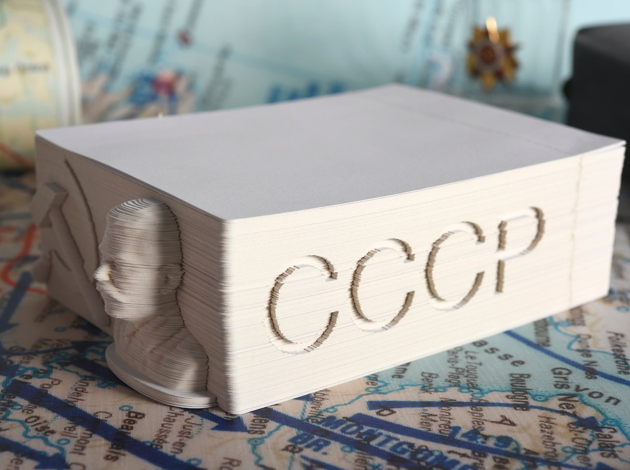 3D note cube "Stalin" White