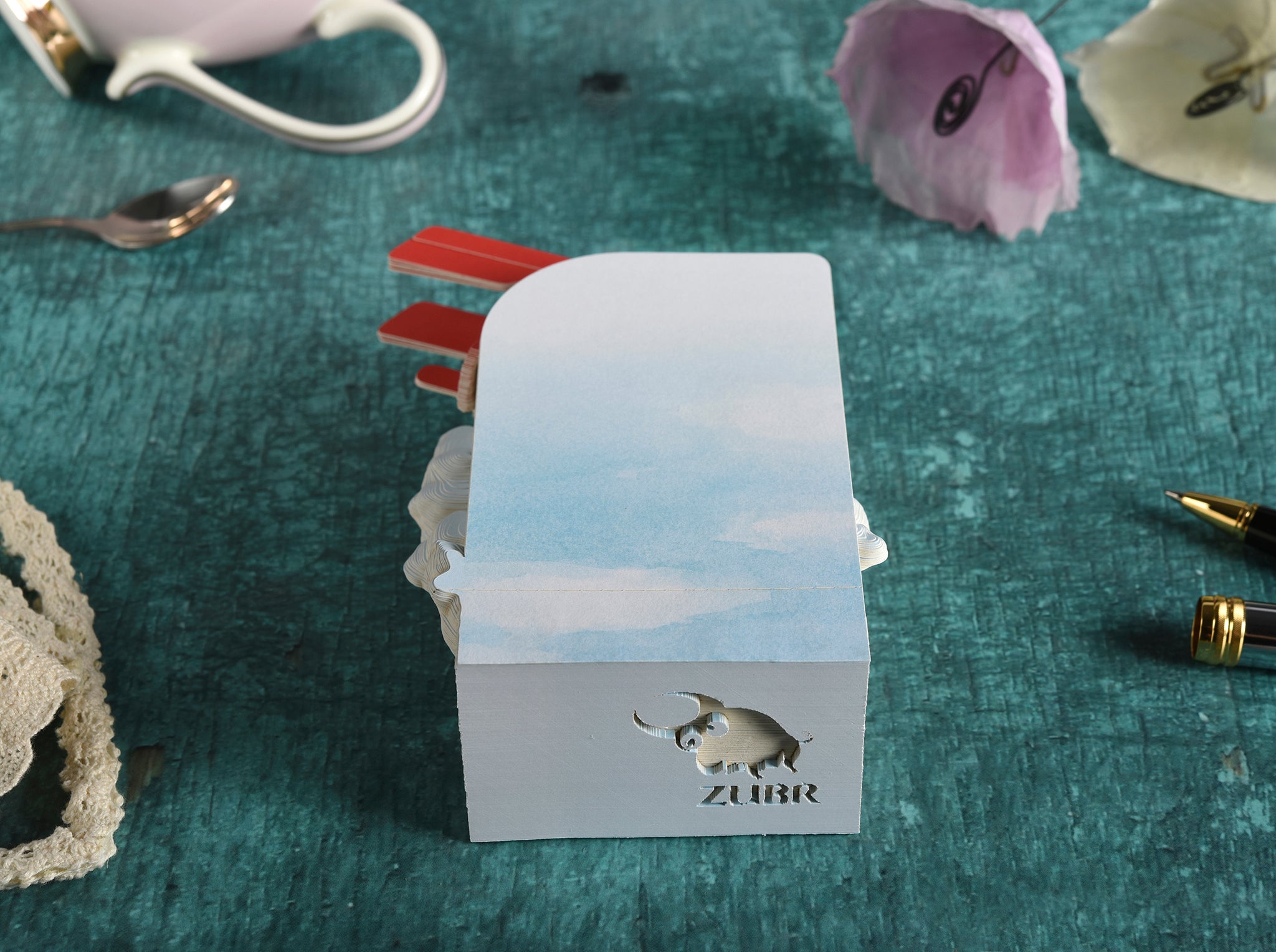 3D note cube "Flight"