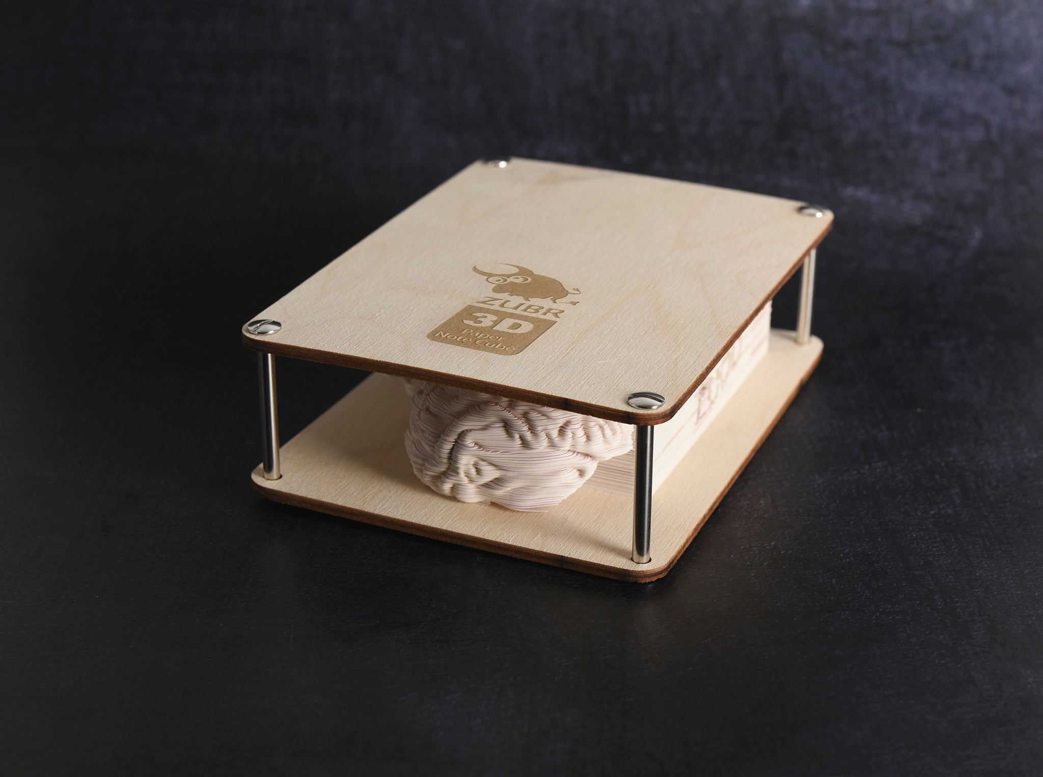 3D note cube "Zombie food"